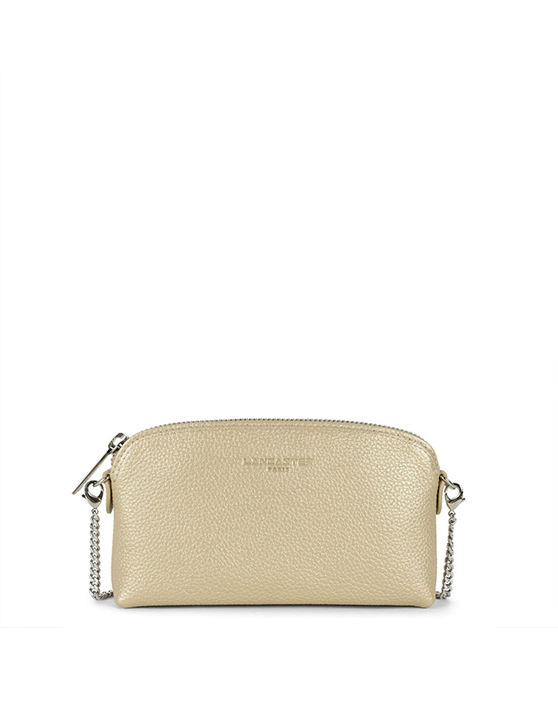 LANCASTER Pochette Foulonne Champagne