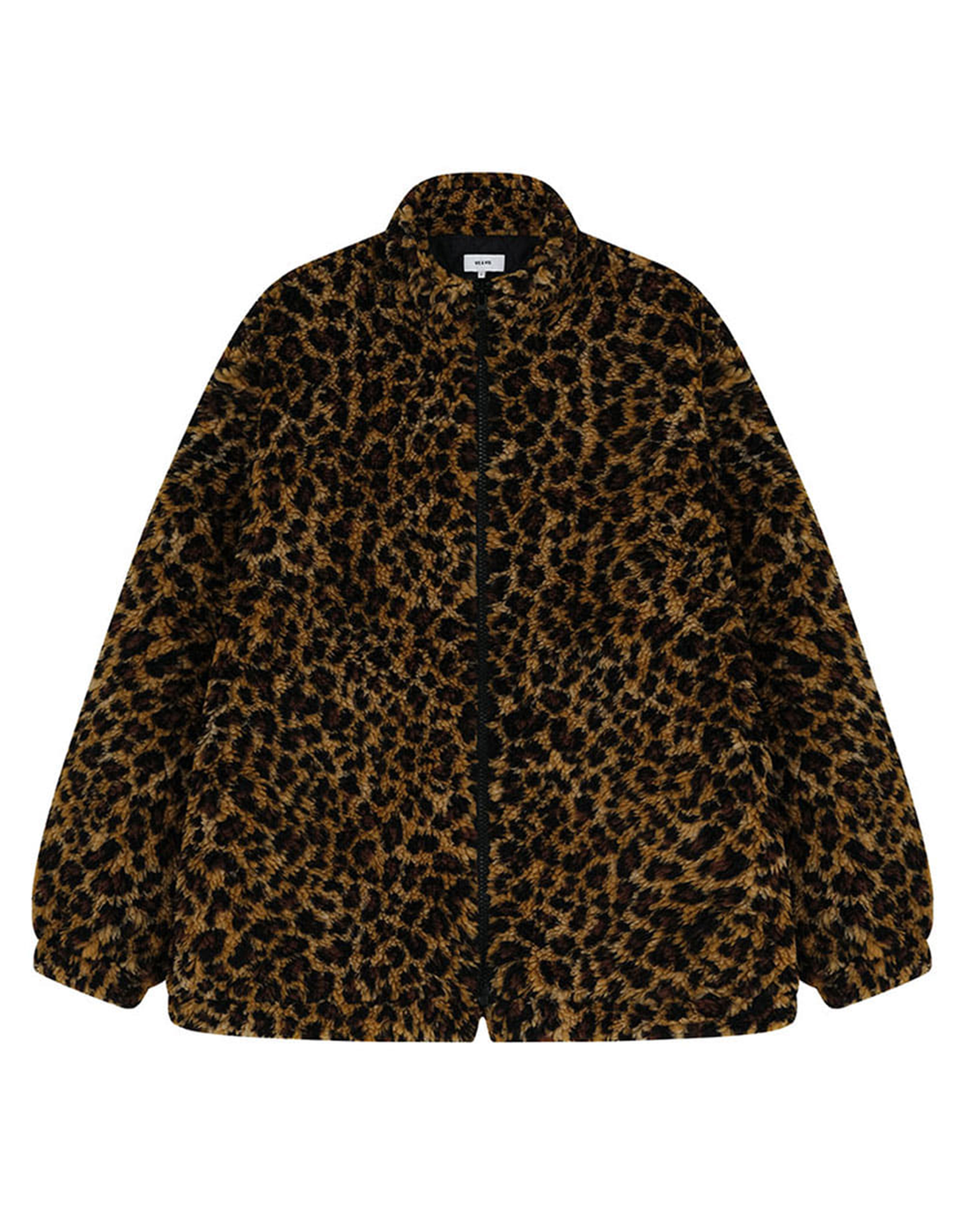 VIS A VIS Giacca Oversize in Pile Leopard