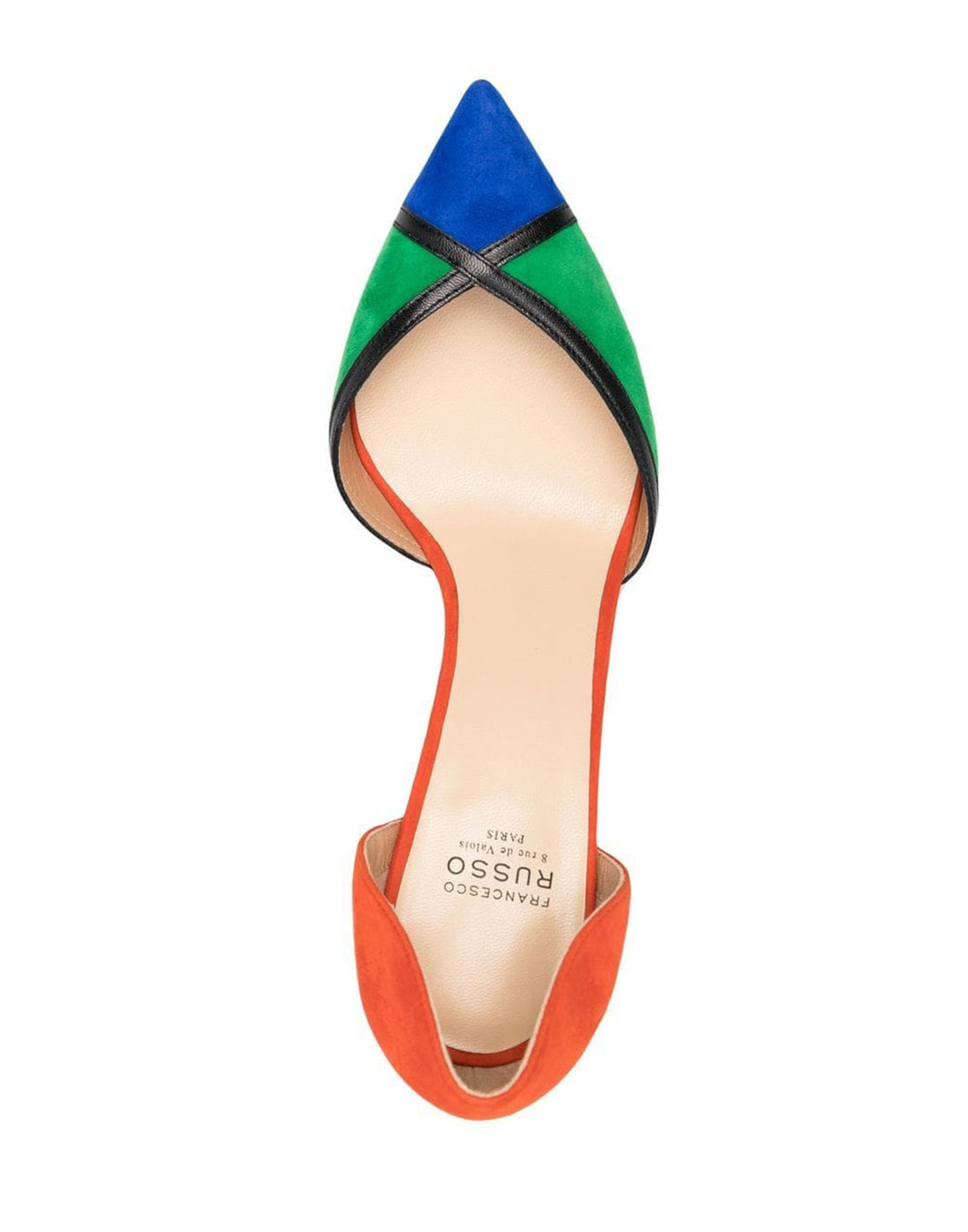 FRANCESCO RUSSO Pumps con design color-block