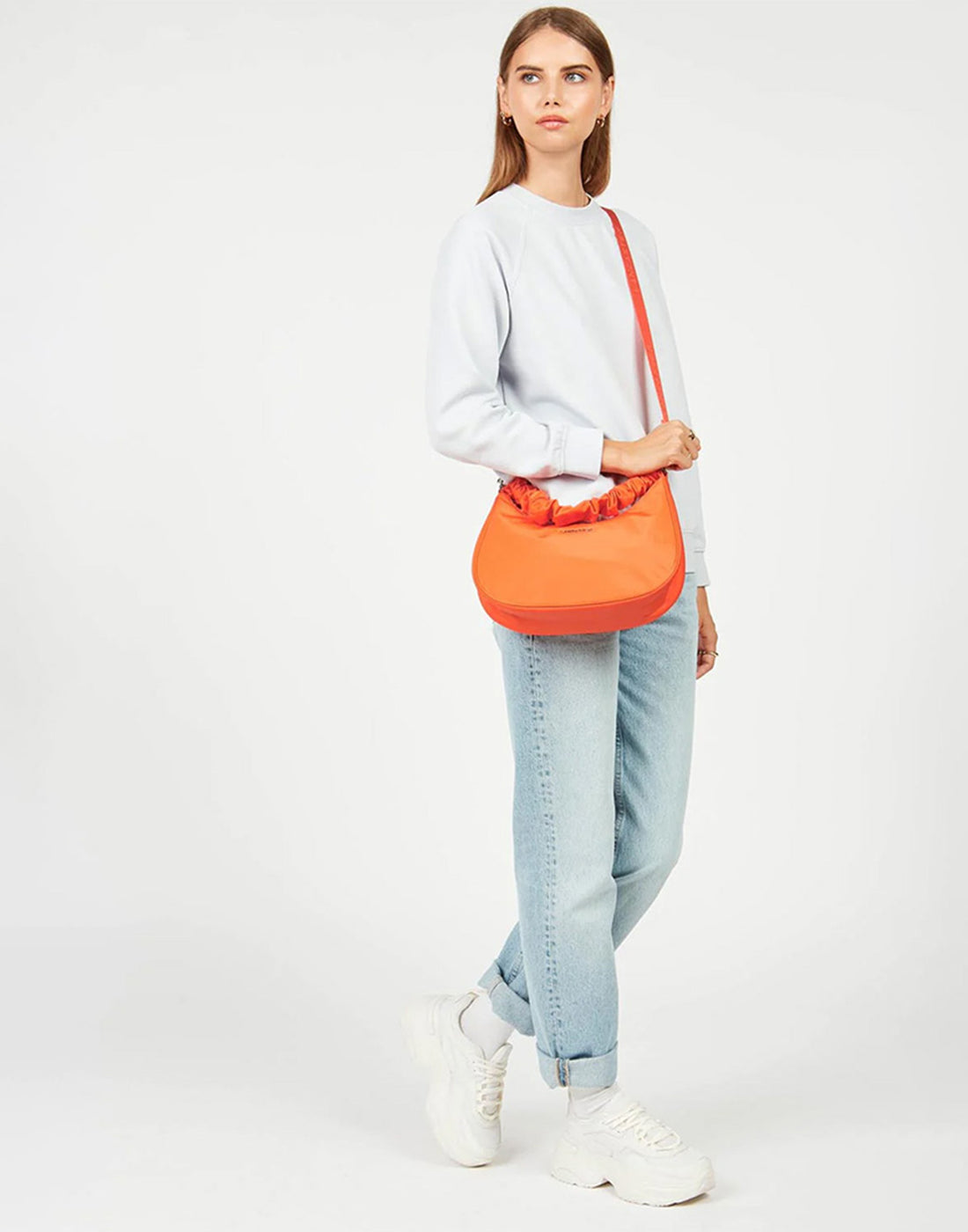 LANCASTER Borsa Hobo Orange