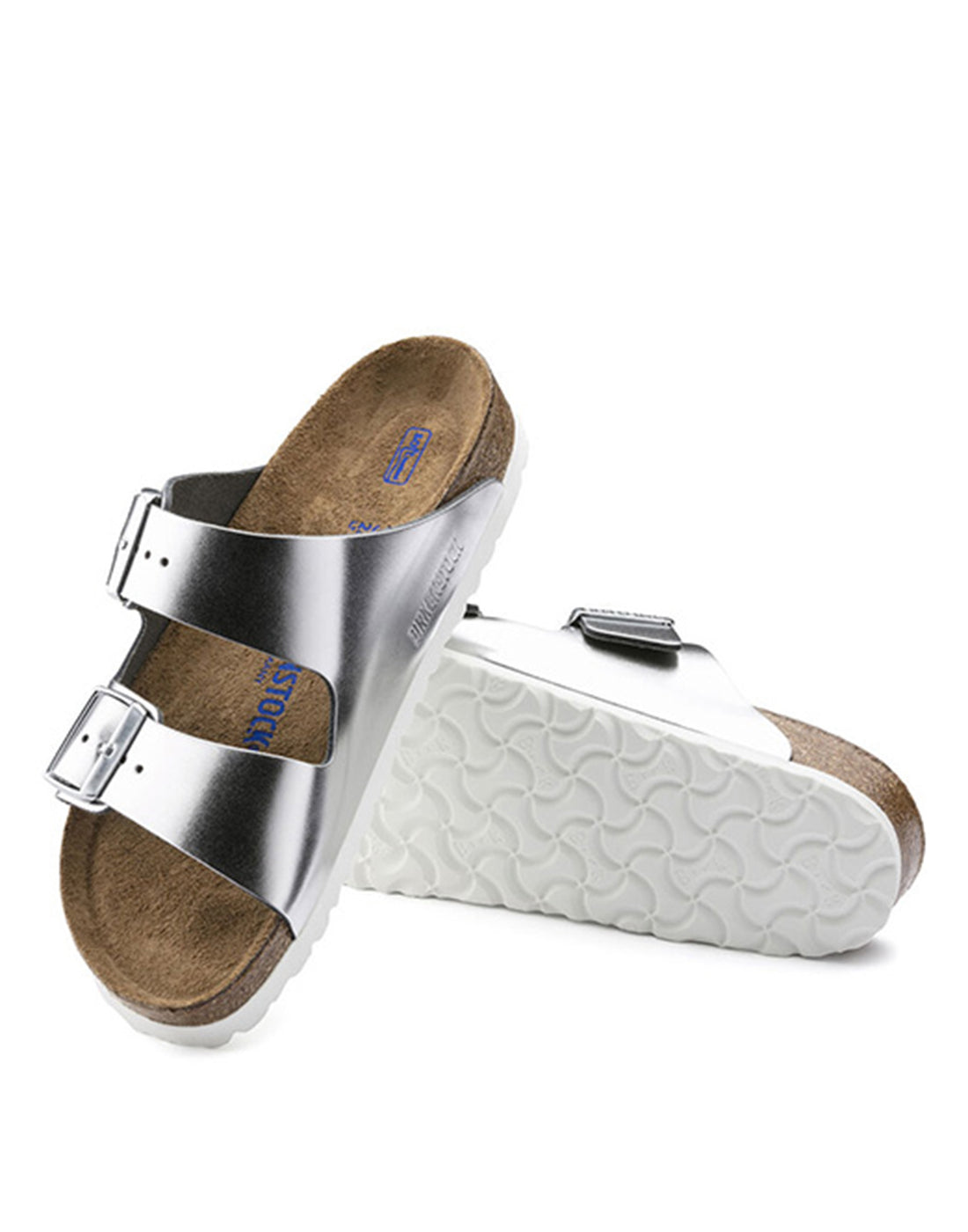 BIRKENSTOCK Arizona SFB Metallic Silver