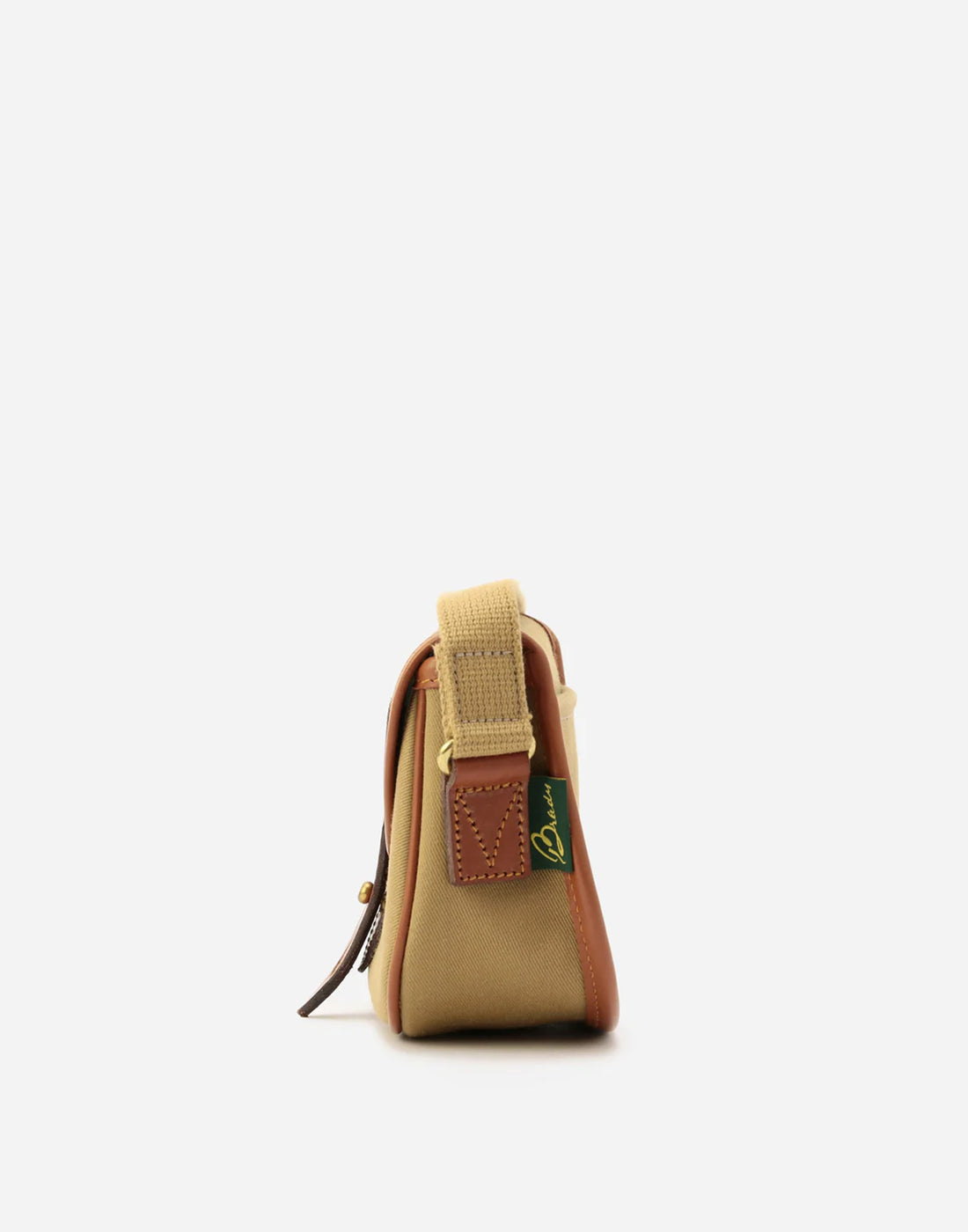 BRADY Colne Mini Shoulder Bag in Canvas Khaki/Tan