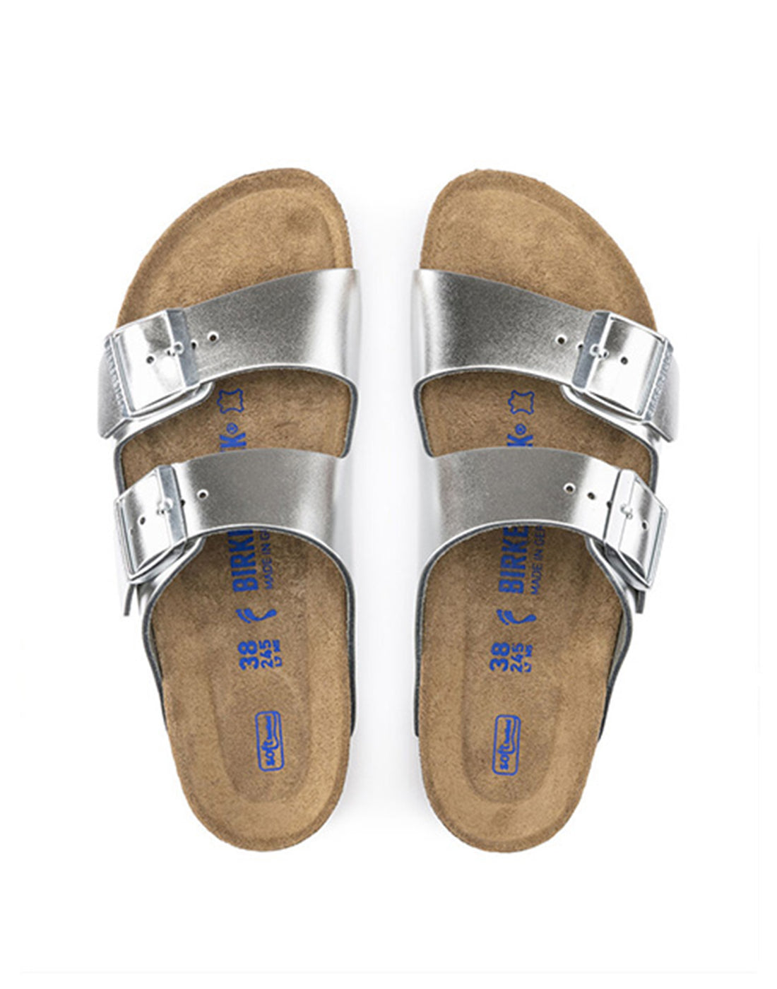 BIRKENSTOCK Arizona SFB Metallic Silver