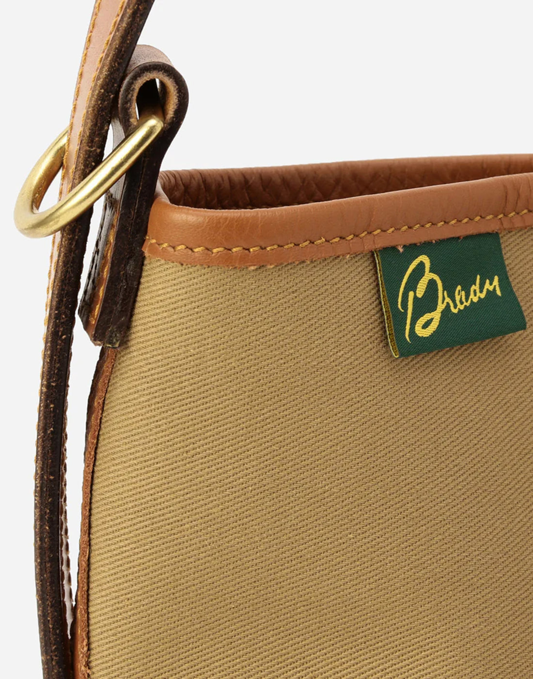 BRADY Secchiello Frome in Canvas Khaki/New Tan