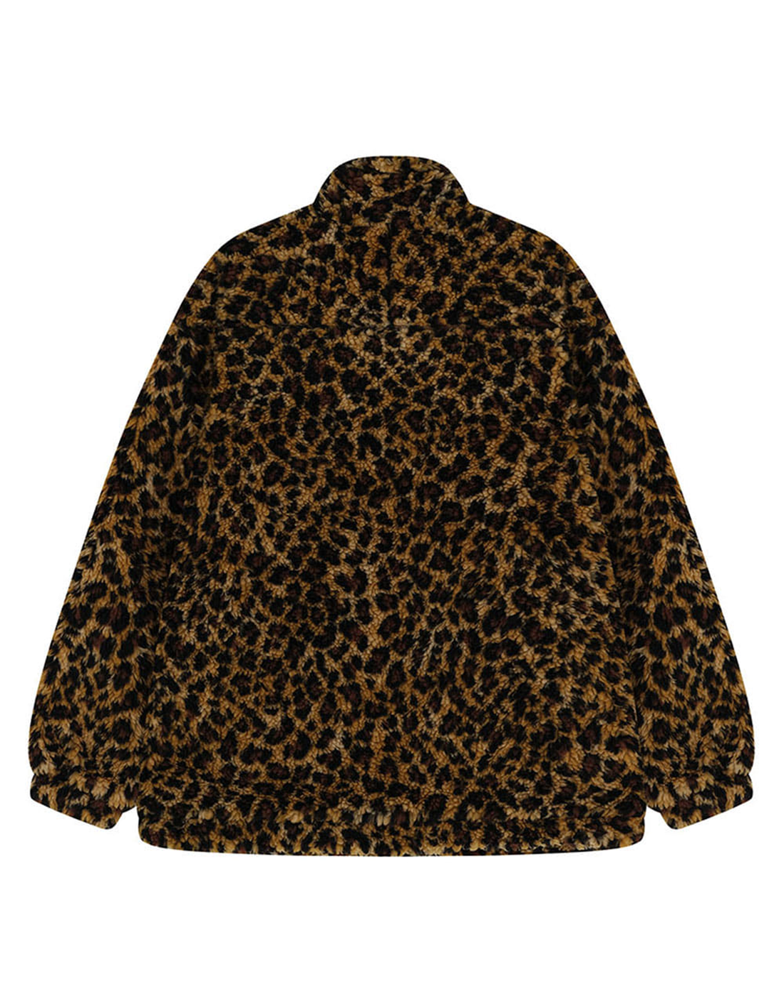 VIS A VIS Giacca Oversize in Pile Leopard