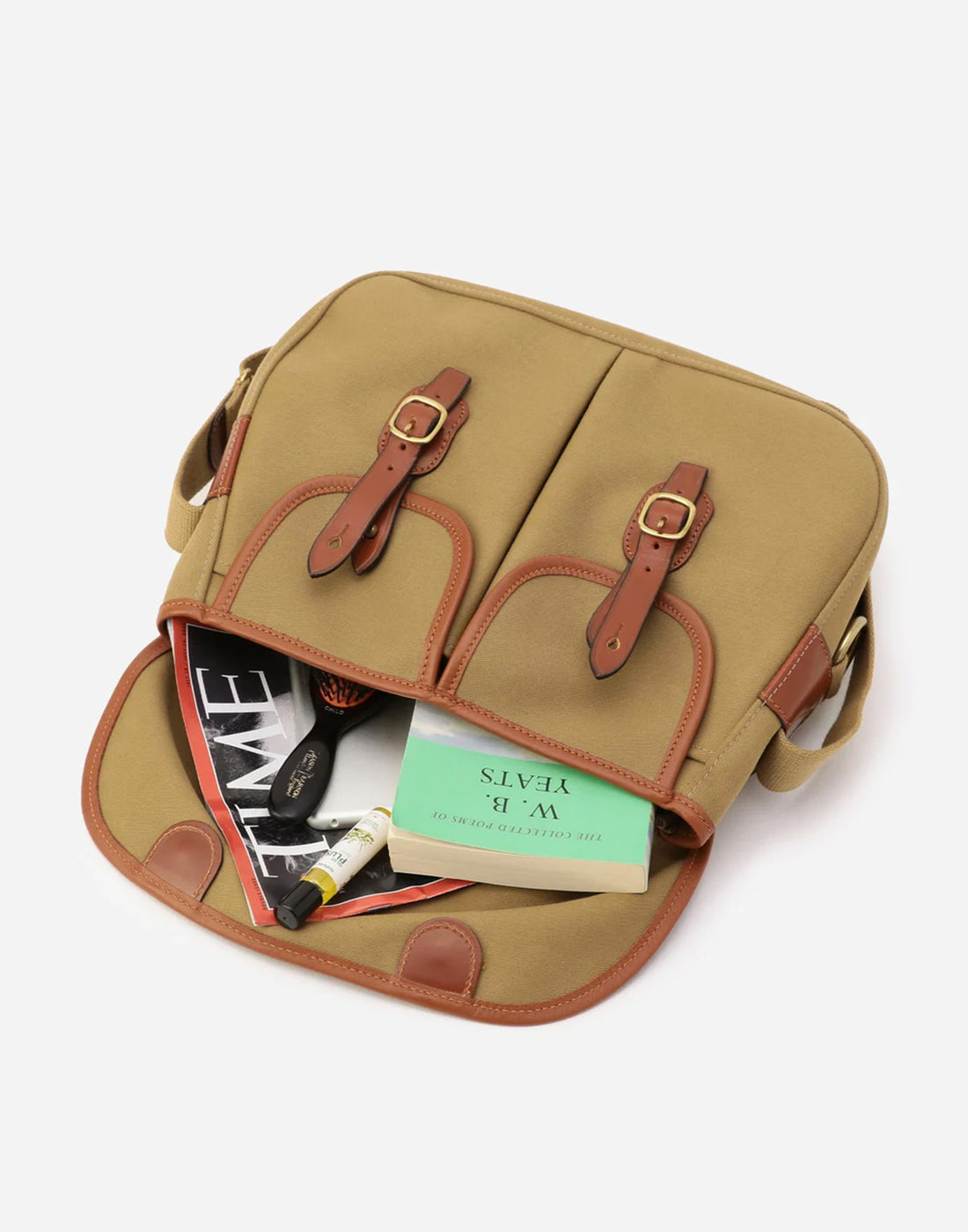 BRADY Borsa a Tracolla Small Ariel Trout Khaki/New Tan