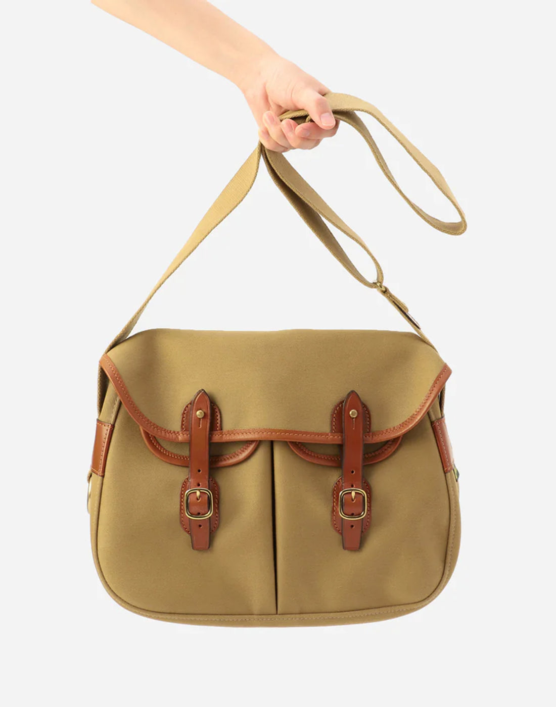 BRADY Borsa a Tracolla Small Ariel Trout Khaki/New Tan