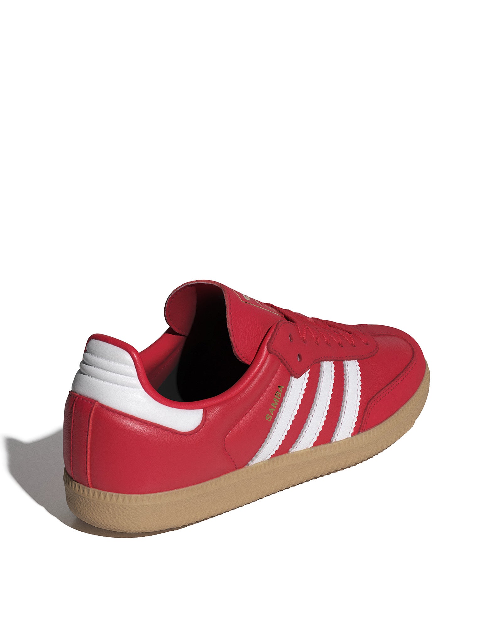 ADIDAS Sneakers Samba OG Better Scarlet Cloud White Gold Metallic Fango