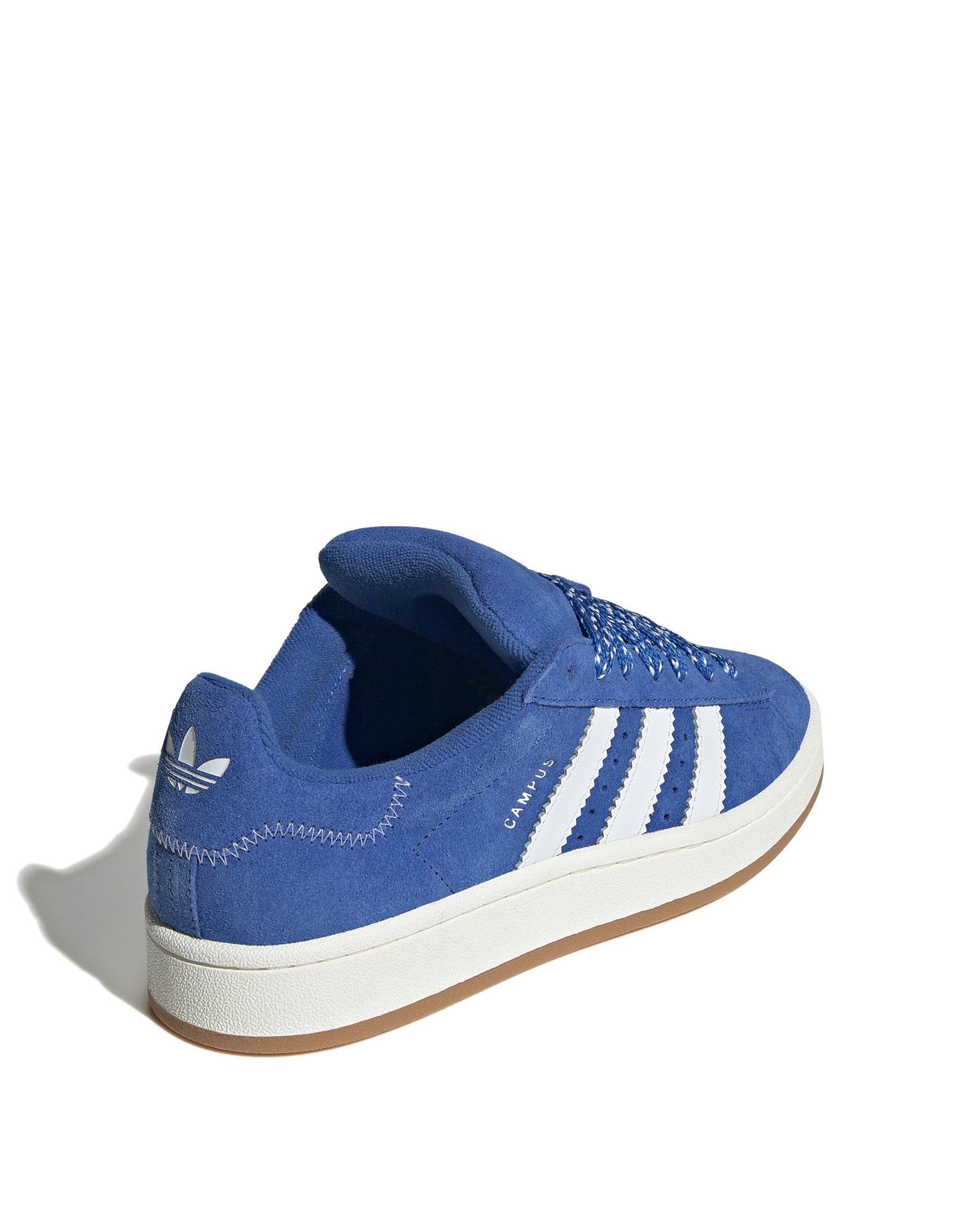 Blue adidas suede online