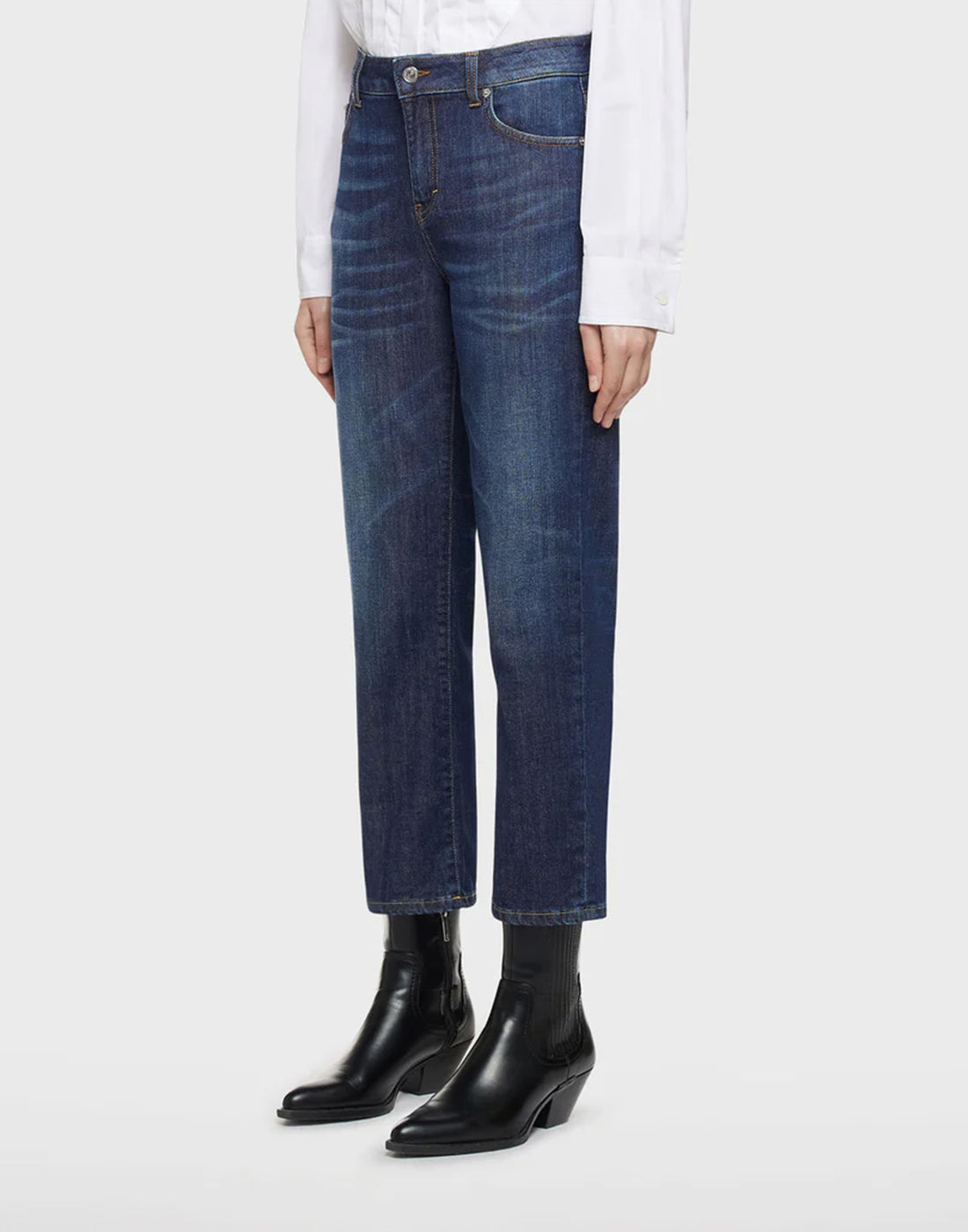 DEPARTMENT FIVE Jeans Regular Adid in Denim Stretch Blu