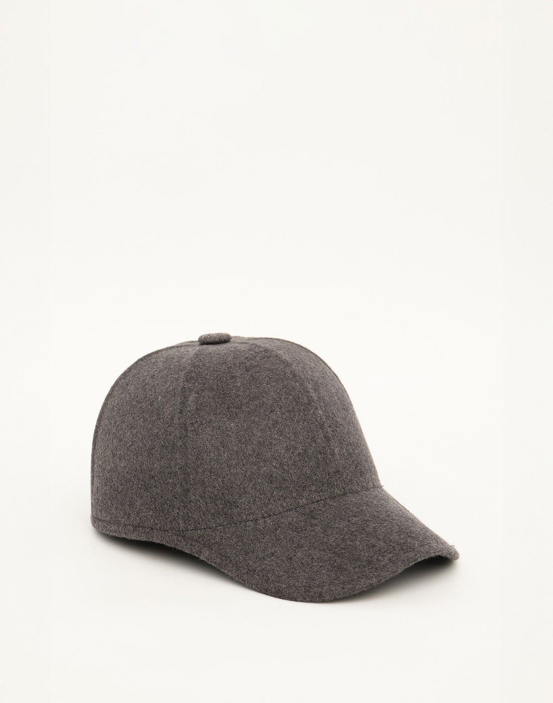 DOUUOD Cappello in Lana con Visiera Grigio Melange