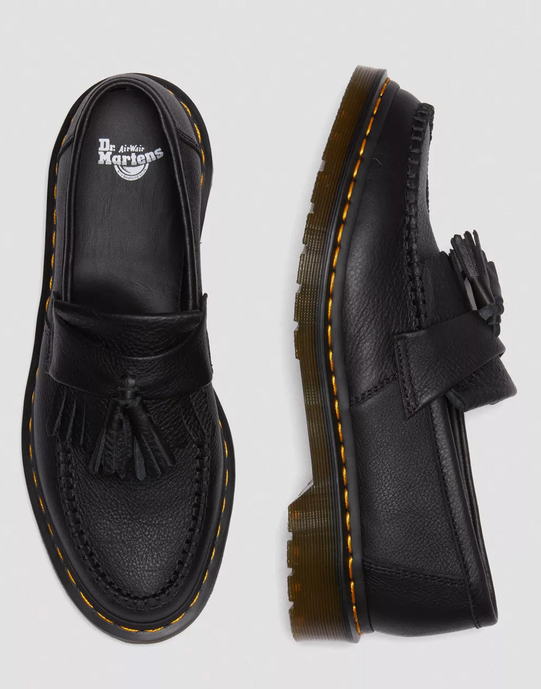 DR. MARTENS Mocassini Adrian con Nappe in Pelle Virginia Black