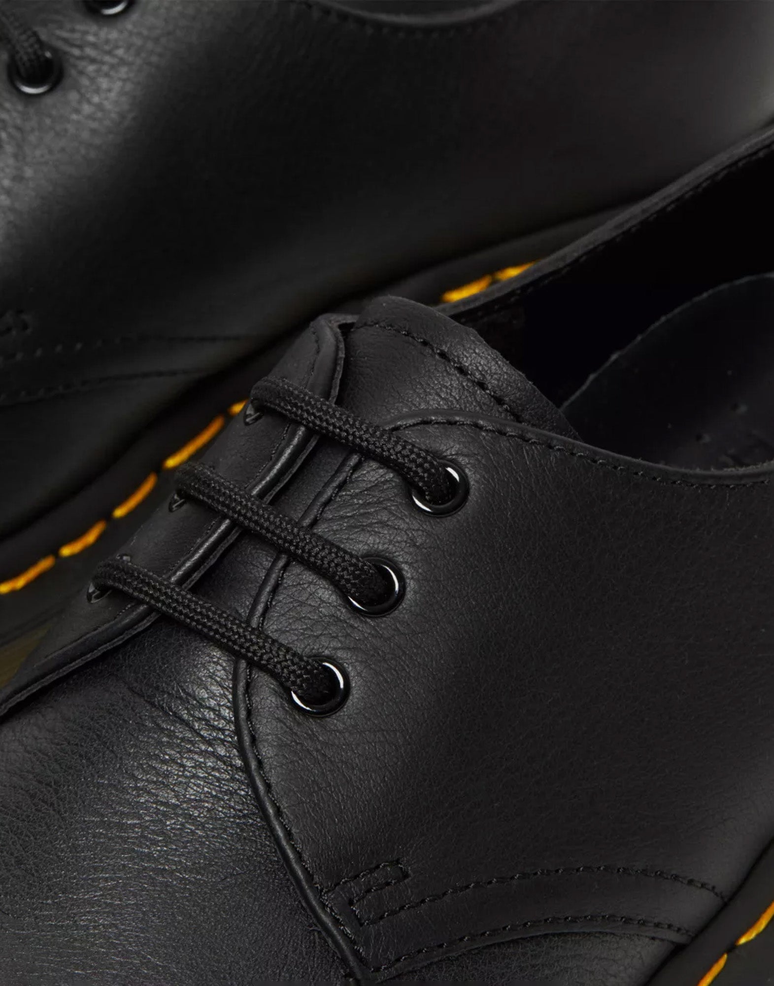 DR. MARTENS Francesine Oxford 1461 in Pelle Virginia Black Fango