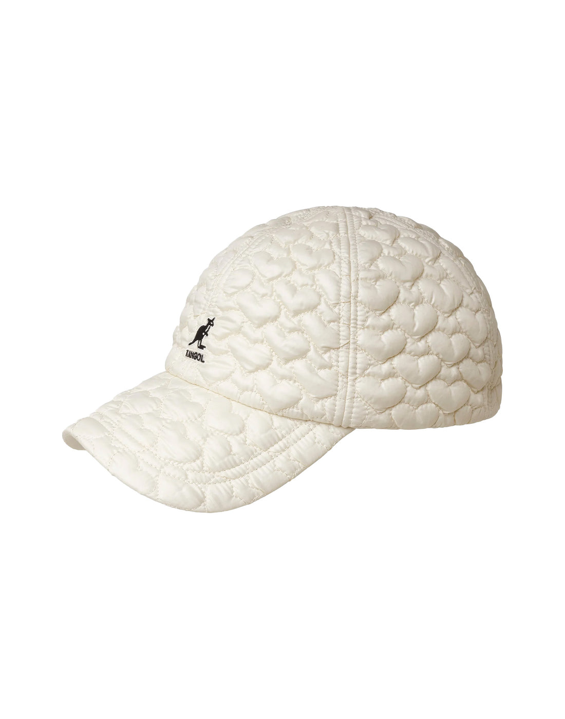 KANGOL Cappellino Baseball Fun Puff Ivory Heart