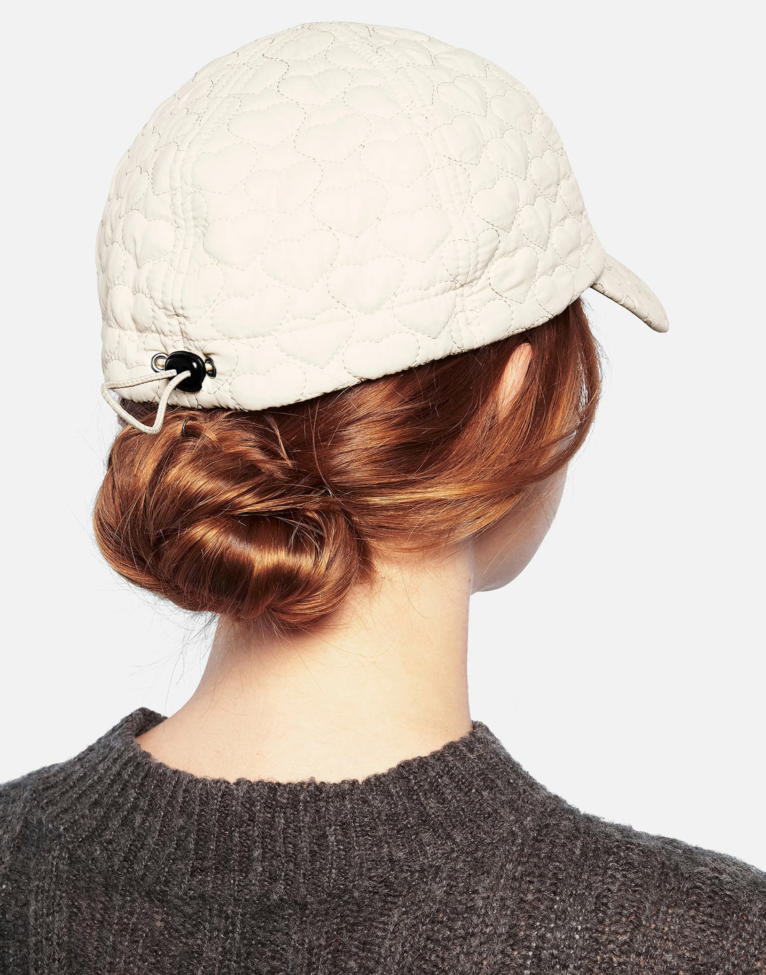 KANGOL Cappellino Baseball Fun Puff Ivory Heart