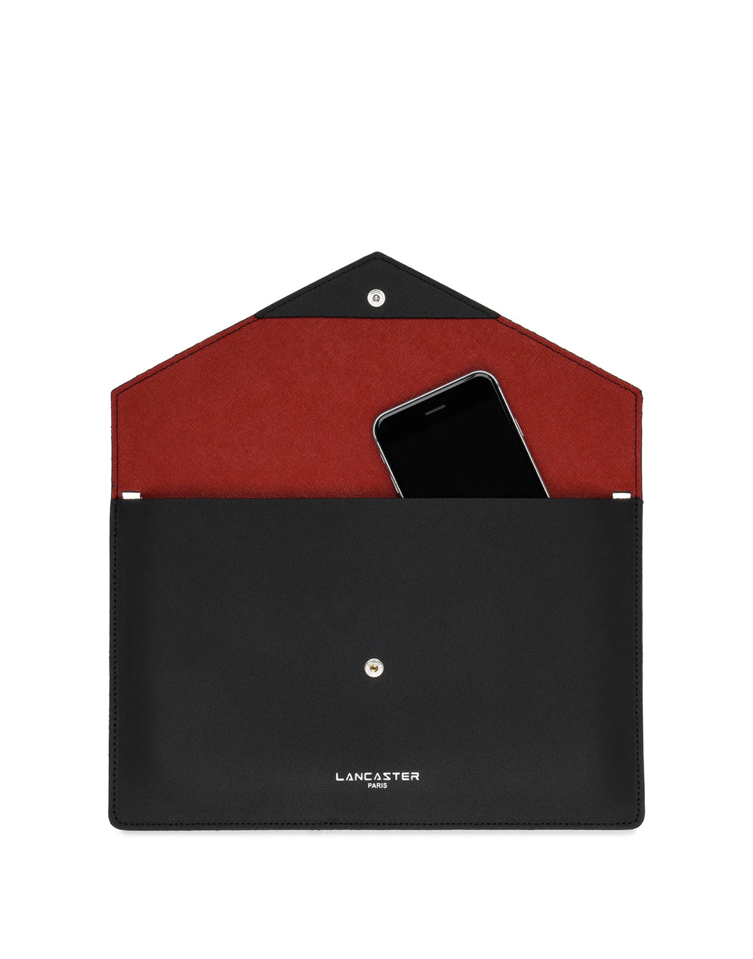 LANCASTER Pochette Pur & Element City Noir/Rouge