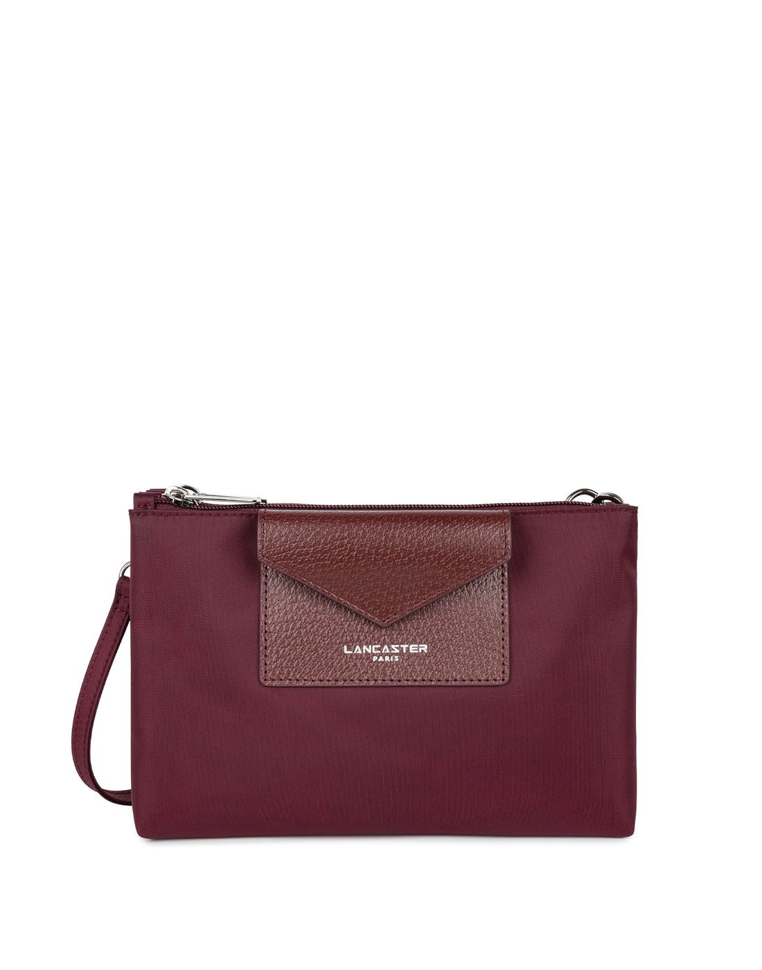 LANCASTER Pochette Doppia Smart KBA Bordeaux