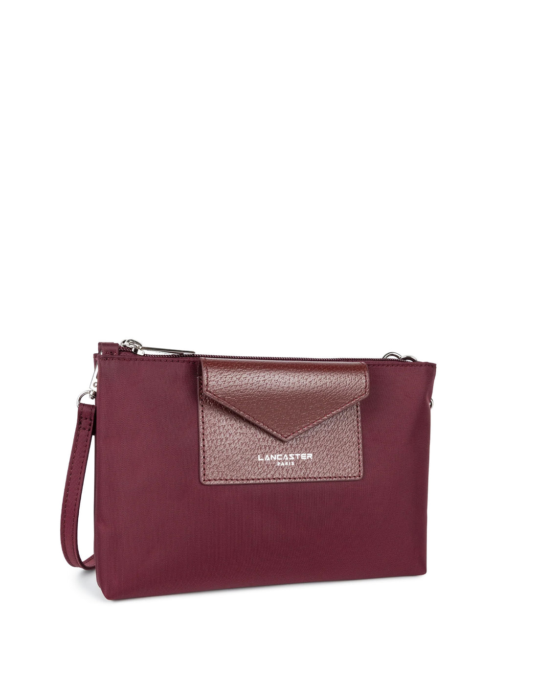 LANCASTER Pochette Doppia Smart KBA Bordeaux