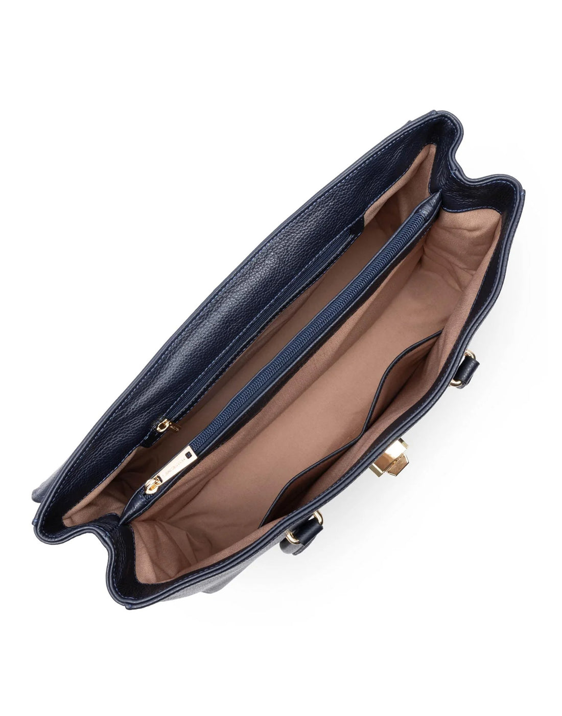 LANCASTER Grande Borsa a Spalla Milano Cosmos Bleu Foncé