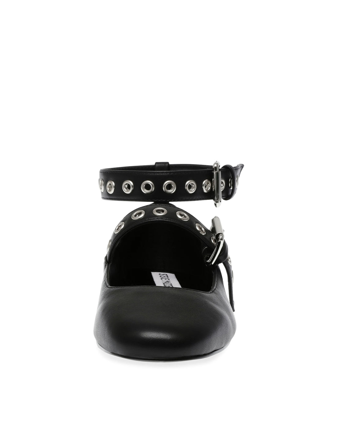 STEVE MADDEN Ballerina Macbeth in Pelle Nera