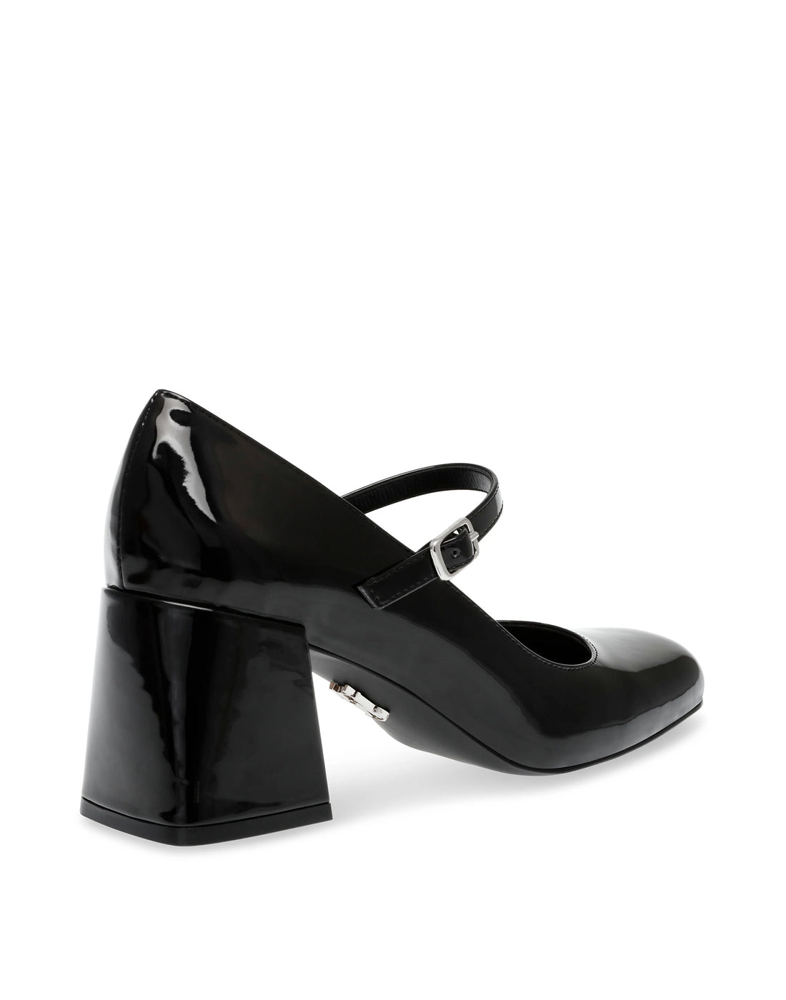 STEVE MADDEN Mary Jane Pep Talk in Vernice Nera