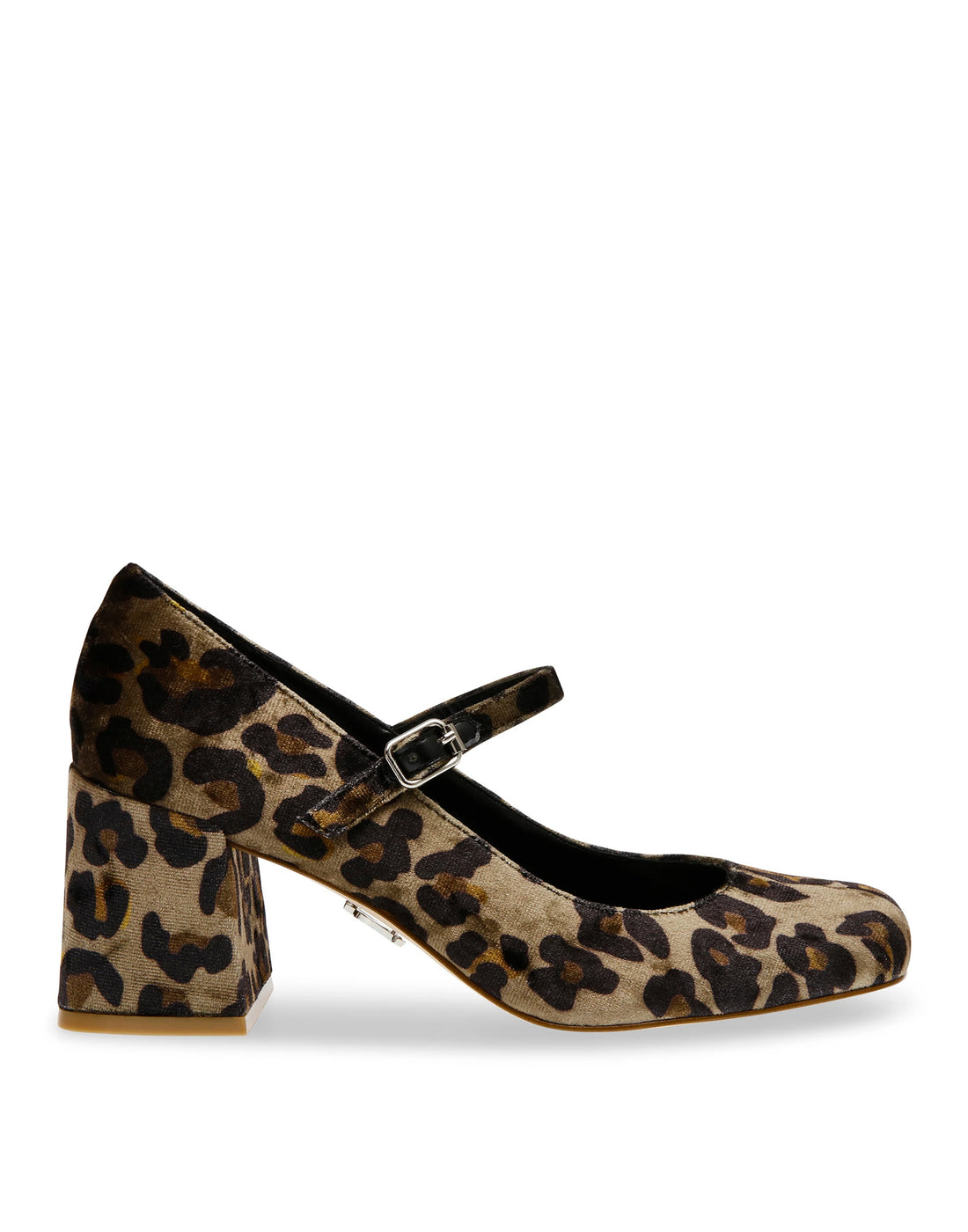 STEVE MADDEN Mary Janes Pep Talk in Velluto Leopard