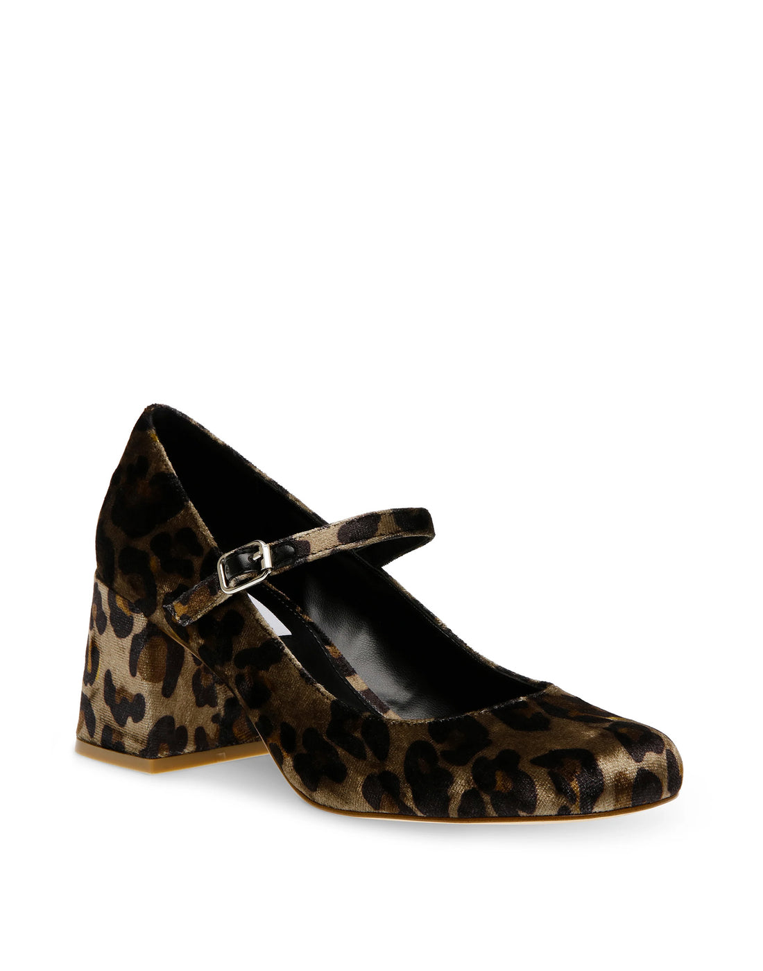 STEVE MADDEN Mary Janes Pep Talk in Velluto Leopard