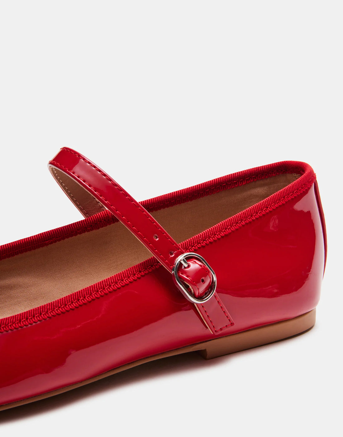 STEVE MADDEN Ballerine Vinetta in Vernice Rossa