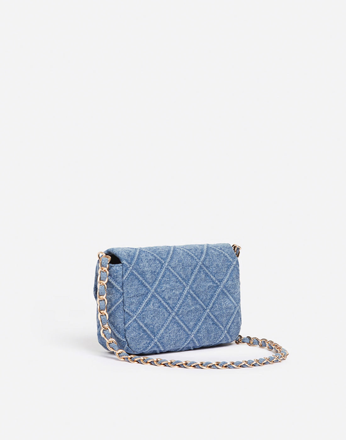 VANESSA BRUNO Borsa Moon Media in Denim