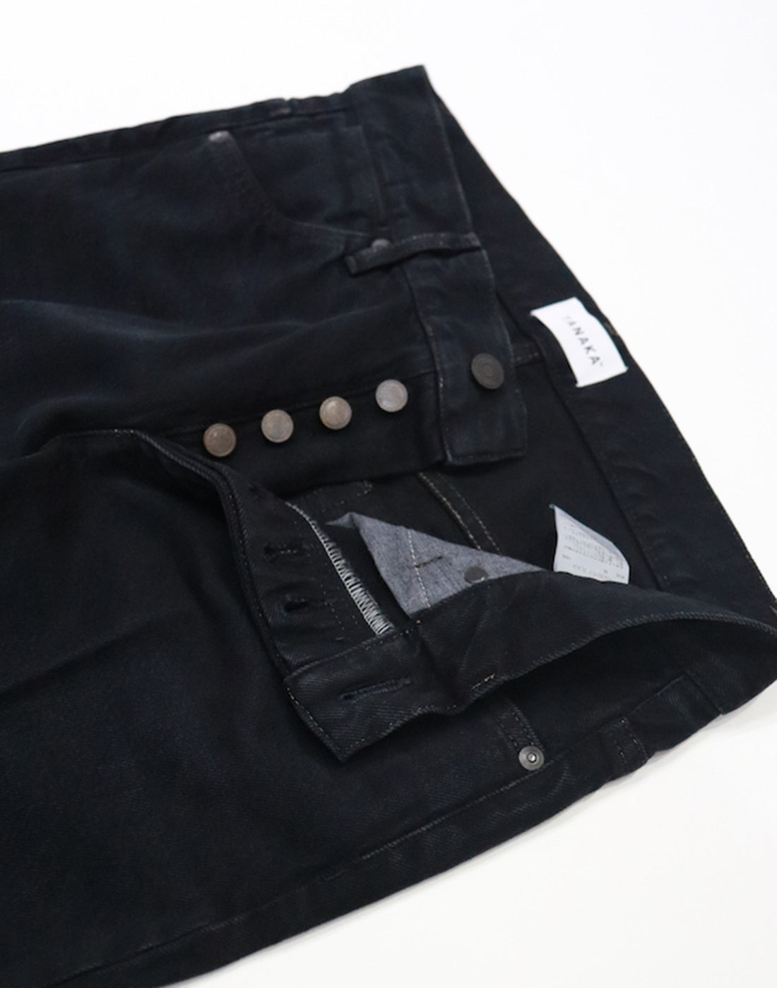 TANAKA Denim "Boots" Overdyed Black