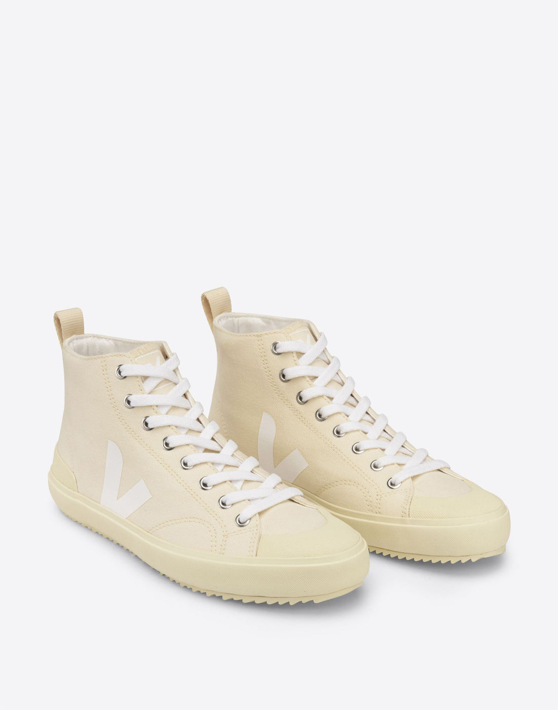 VEJA Nova HT Canvas Butter White