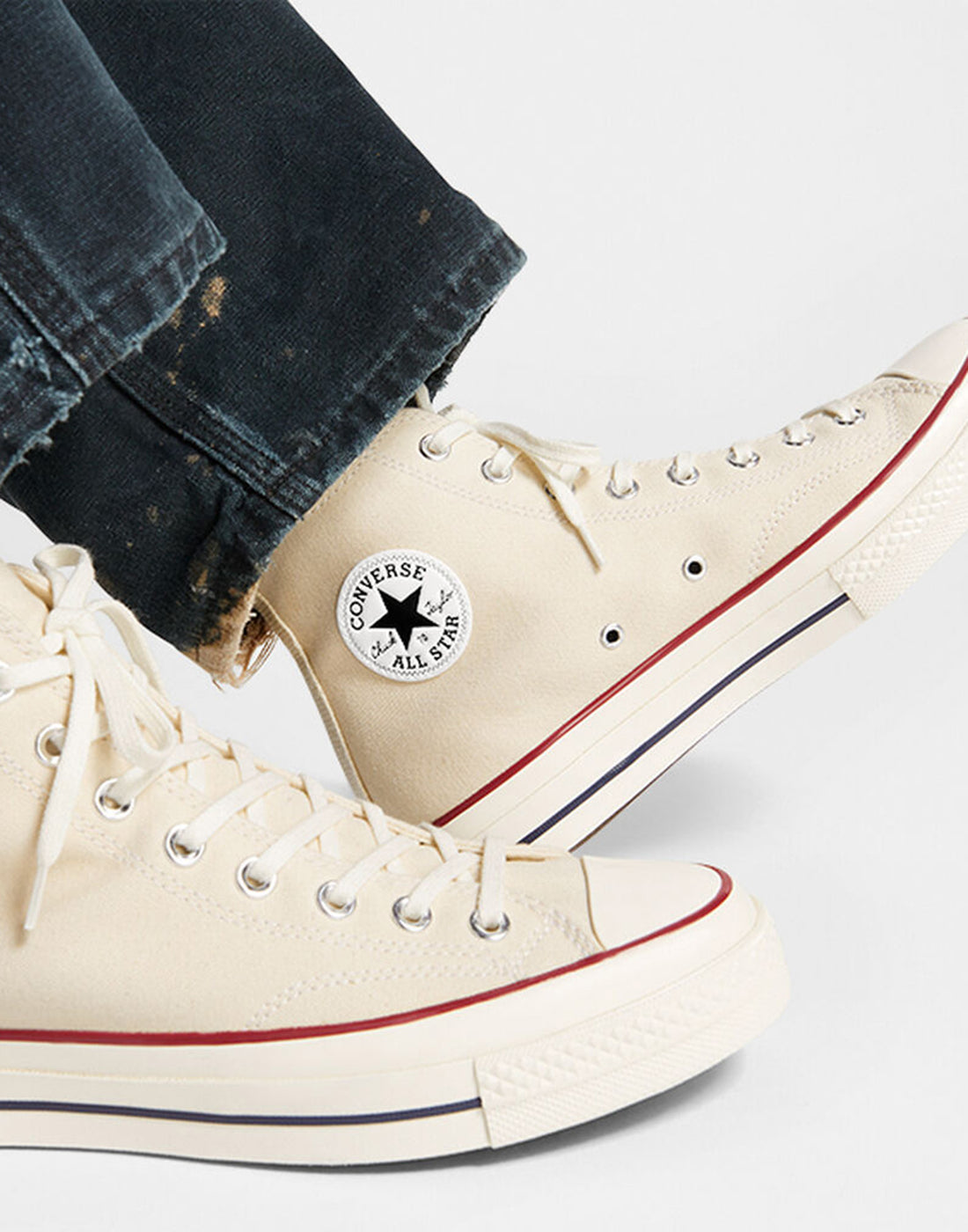 CONVERSE Sneakers Chuck 70 Hi Parchment/Garnet/Egret