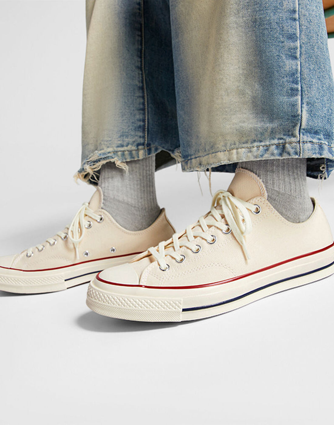 CONVERSE Sneakers Chuck 70 Parchment/Garnet/Egret