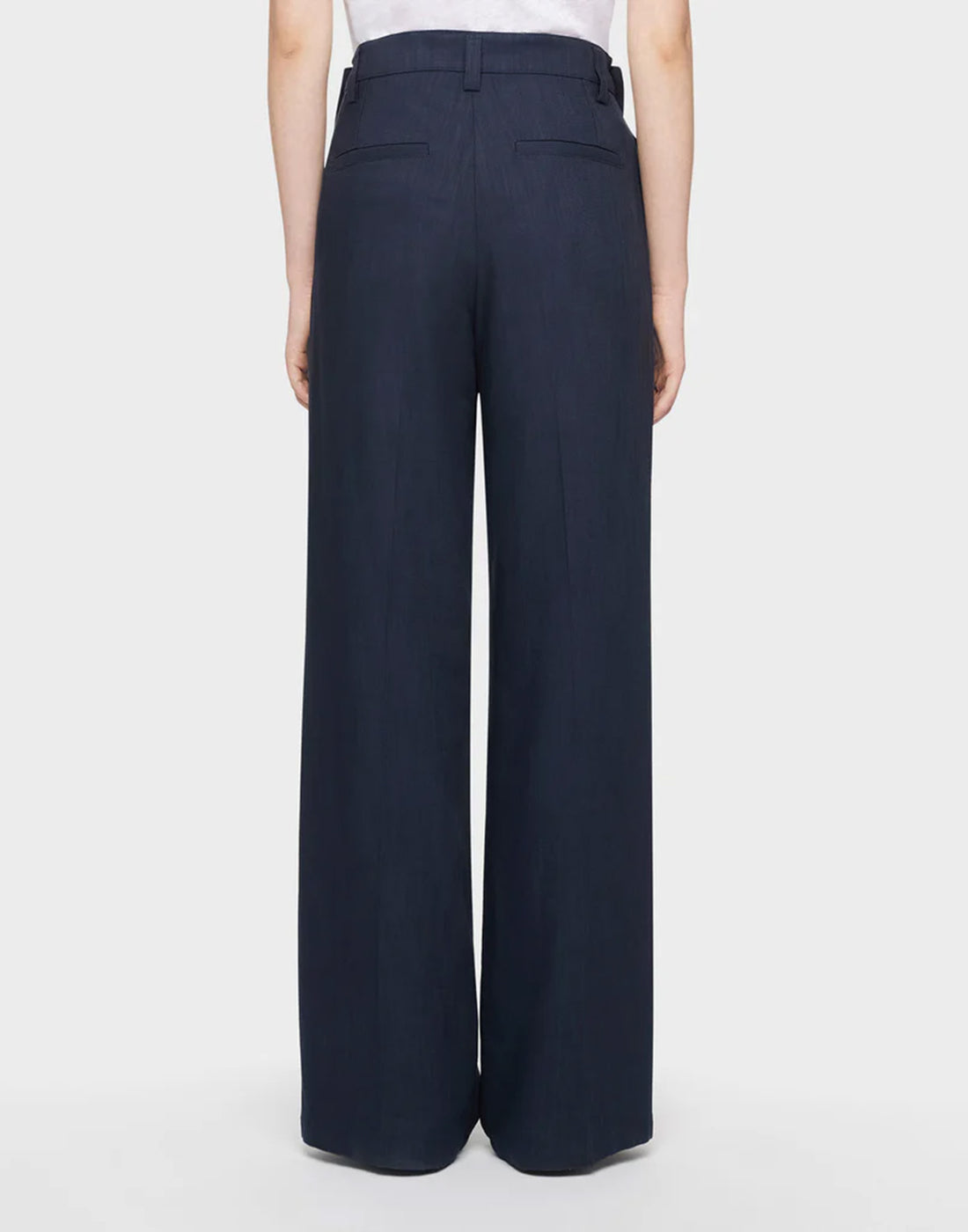 DEPARTMENT FIVE Pantaloni a Palazzo Bridge Blu Black