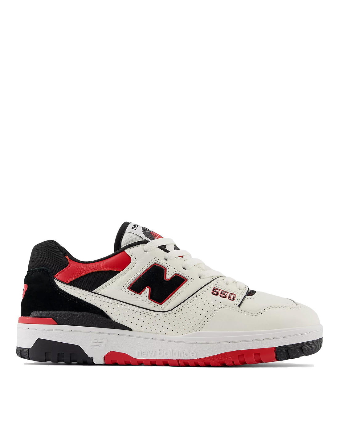 NEW BALANCE Sneakers 550 Sea Salt/Team Red/Black