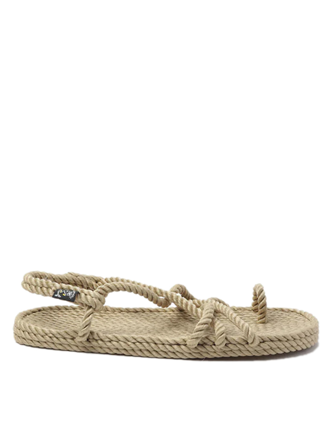 NOMADIC STATE OF MIND Sandali Toe Joe in Corda Beige