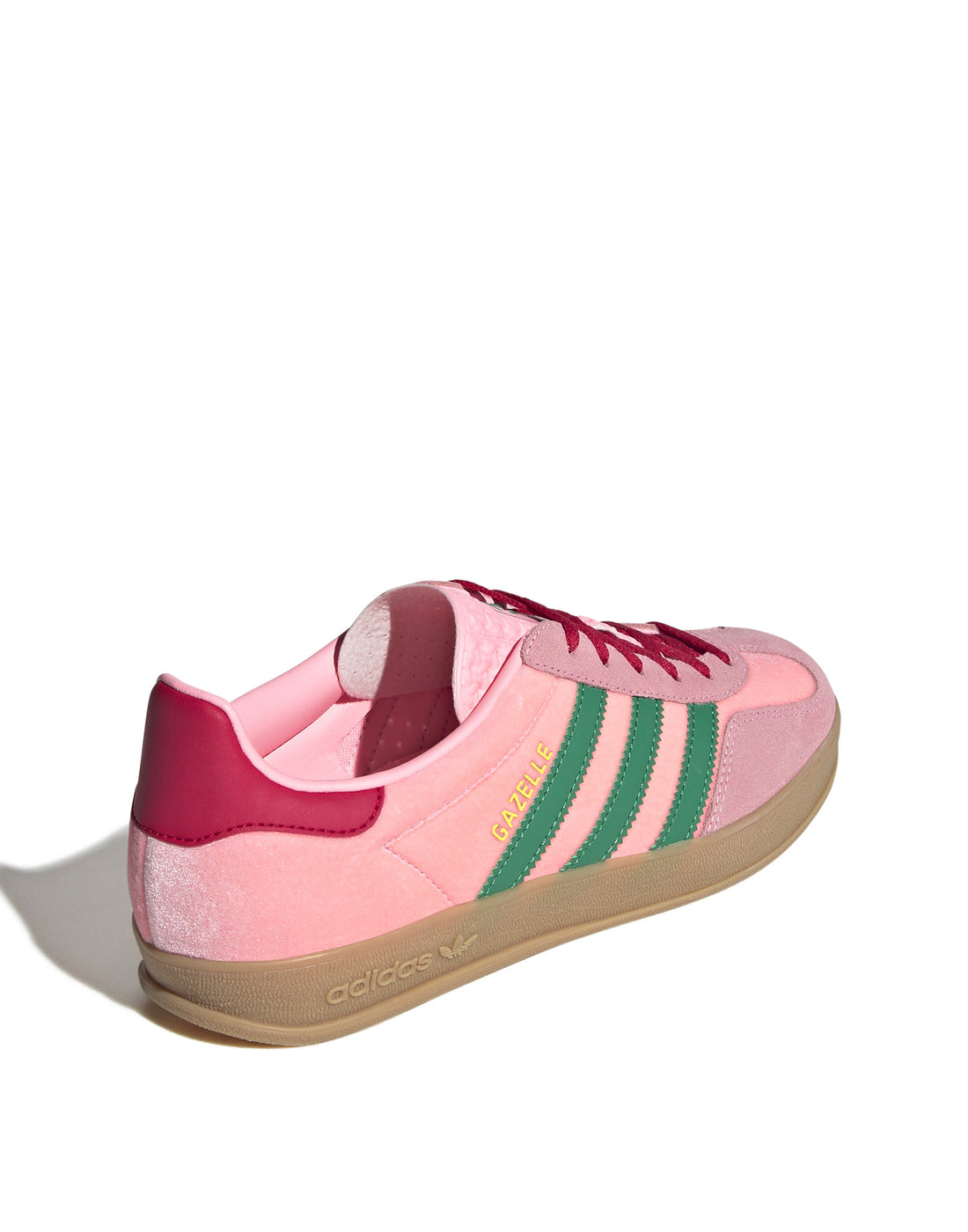 ADIDAS Sneakers Gazelle Indoor Court Green/Glow Pink