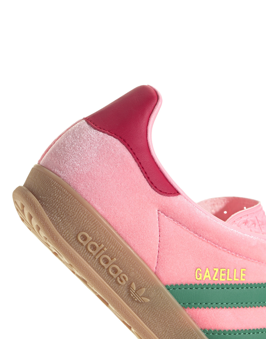 ADIDAS Sneakers Gazelle Indoor Court Green/Glow Pink