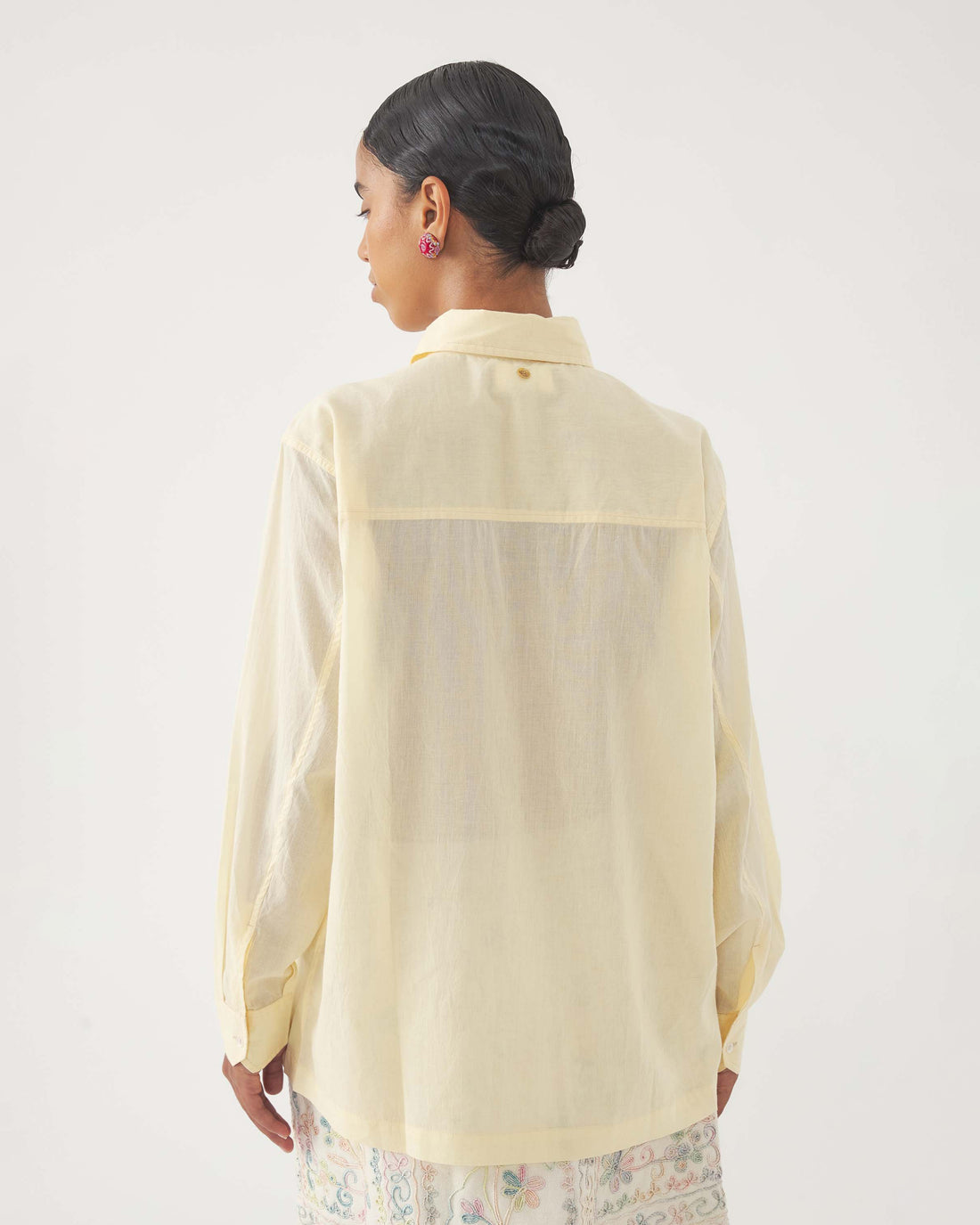 ANTIK BATIK Camicia Angelo Cream