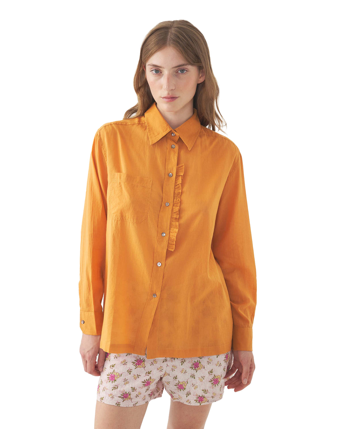 ANTIK BATIK Camicia Angelo Orange