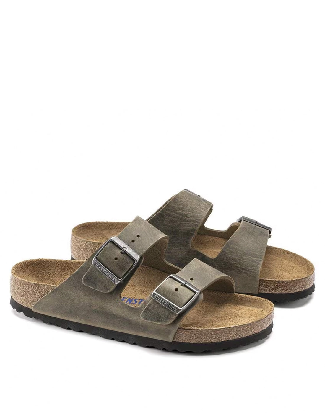 BIRKENSTOCK Arizona SFB in Pelle Oliata Faded Khaki