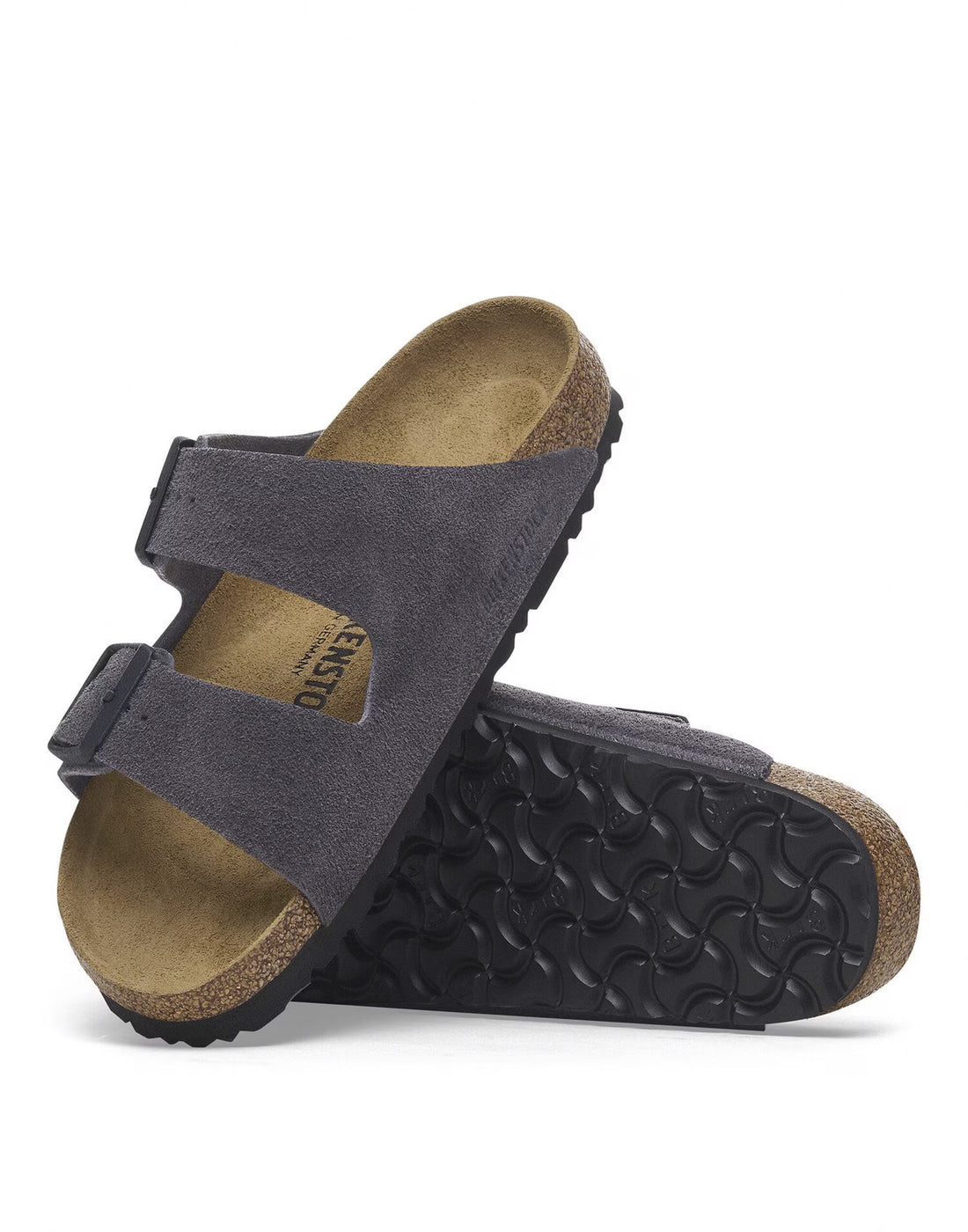 BIRKENSTOCK Arizona in Pelle Scamosciata Velvet Grey