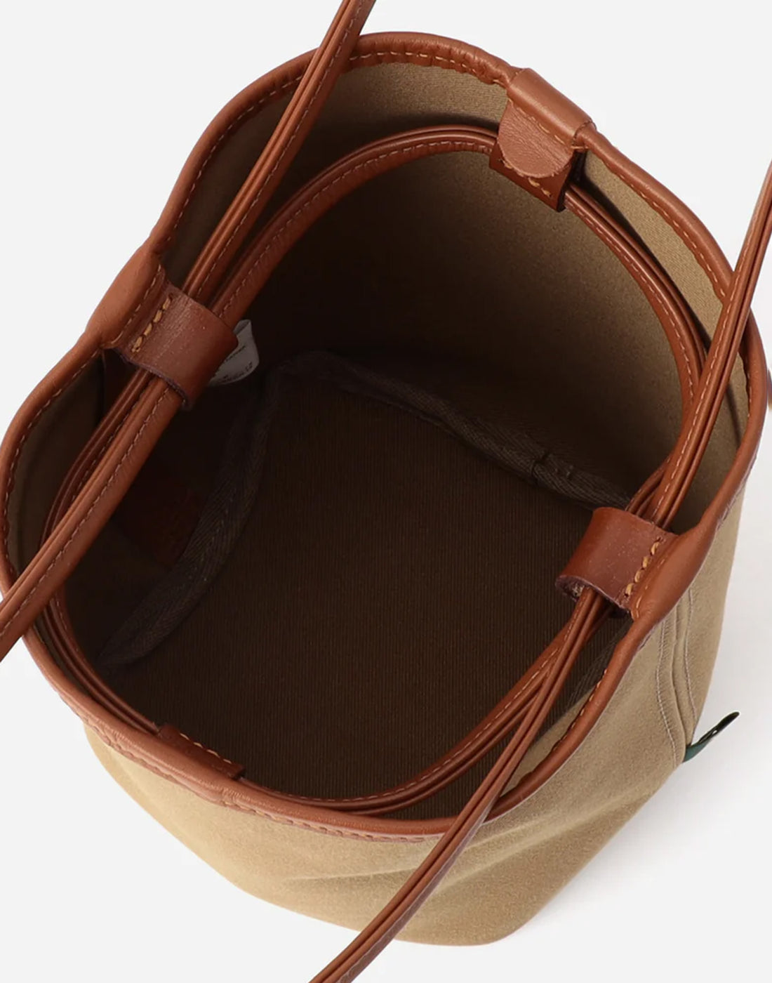 BRADY Mini Bucket Keer in Canvas Khaki/New Tan