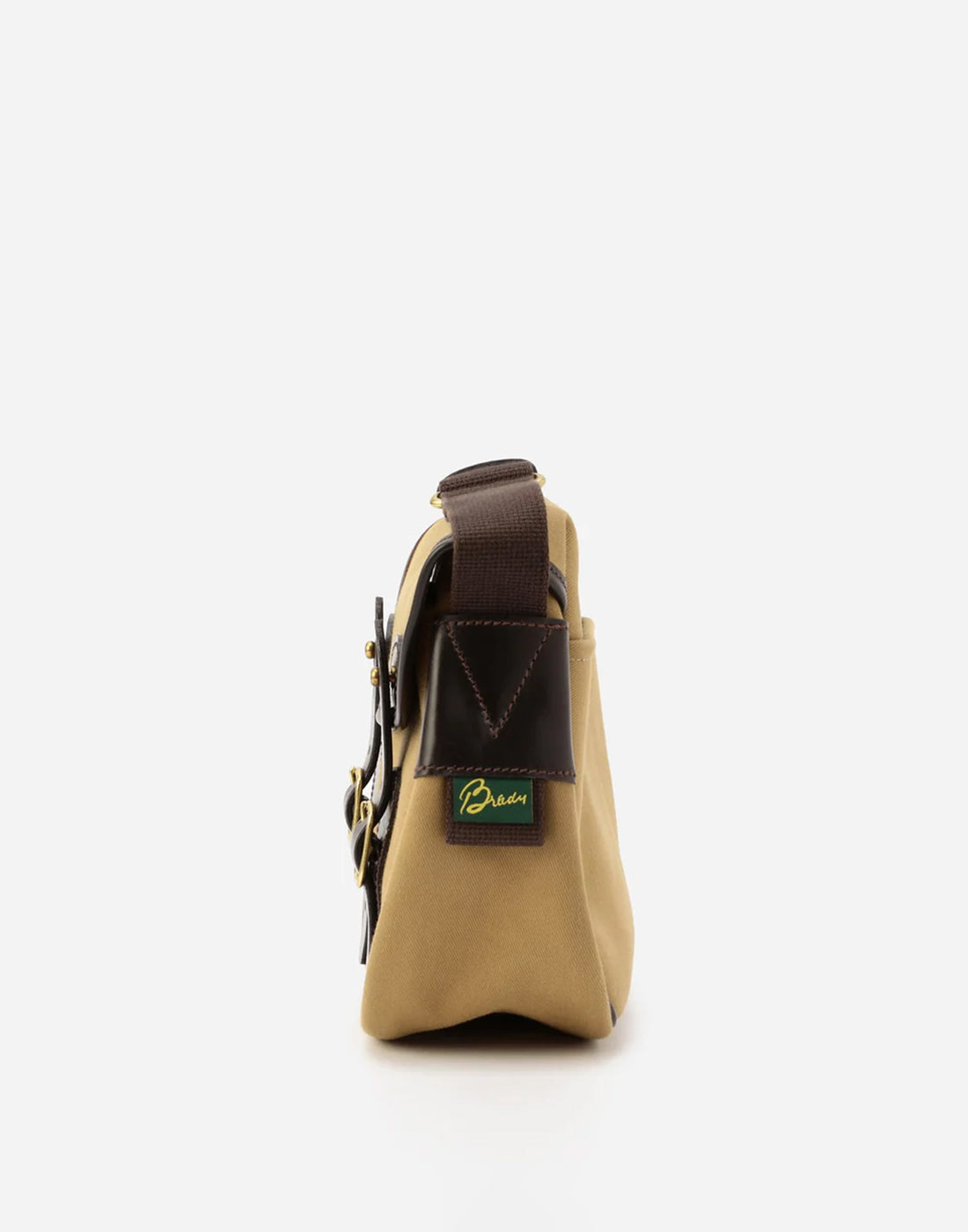 BRADY Borsa Messanger Norfolk in Canvas Khaki/Brown