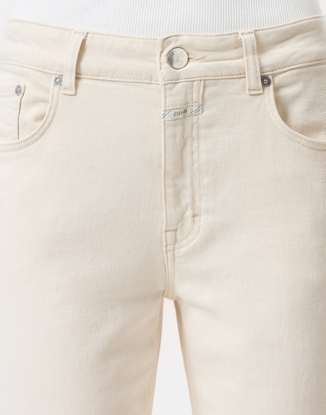 CLOSED Jeans Dritti Milo Ivory