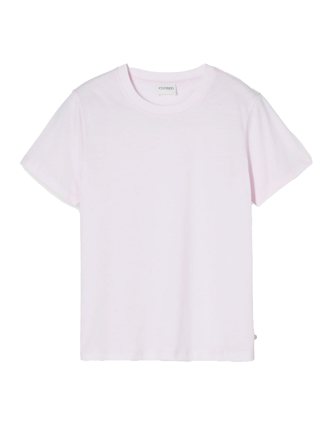 CLOSED T-shirt Girocollo in Cotone Biologico Milkshake Pink