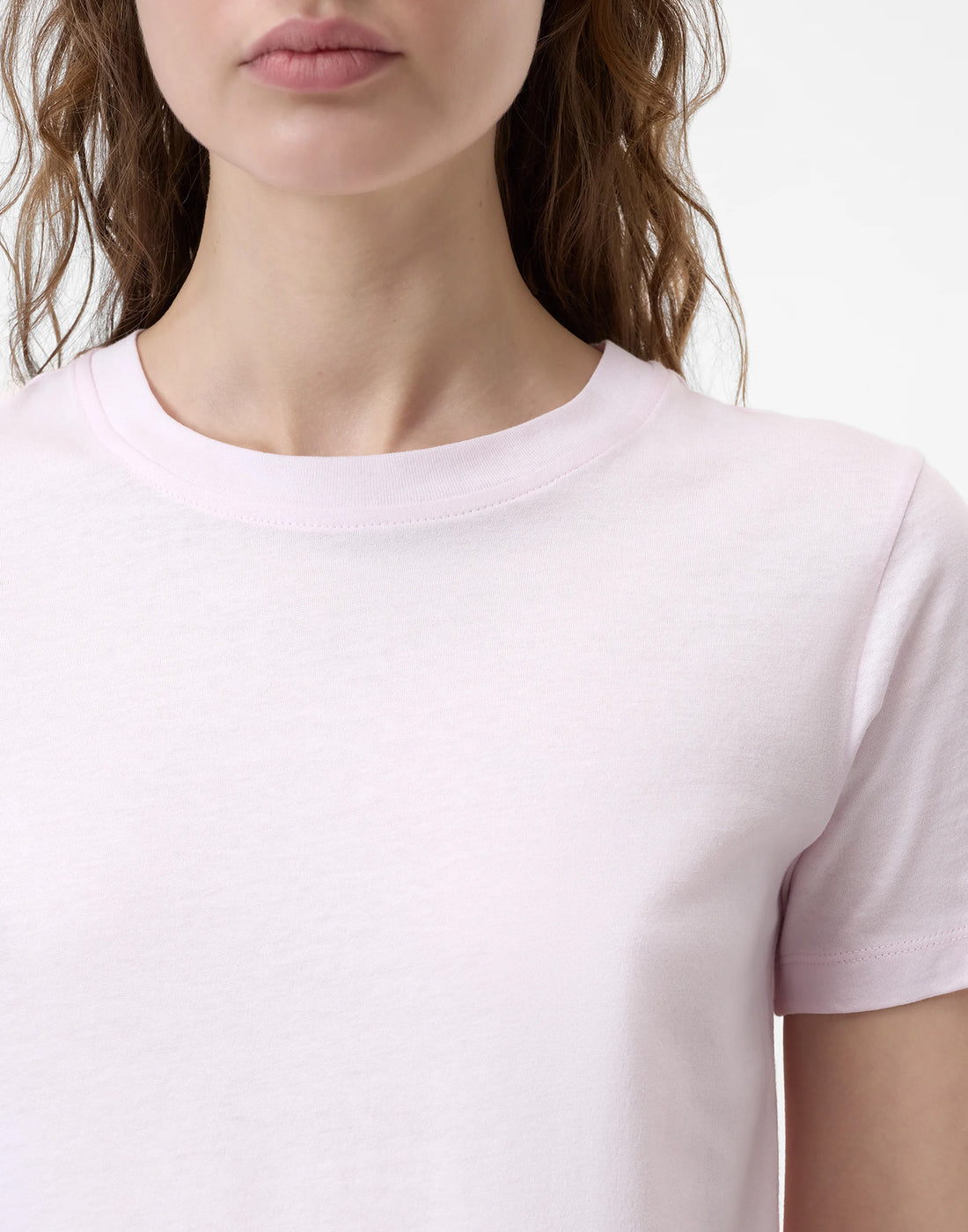 CLOSED T-shirt Girocollo in Cotone Biologico Milkshake Pink