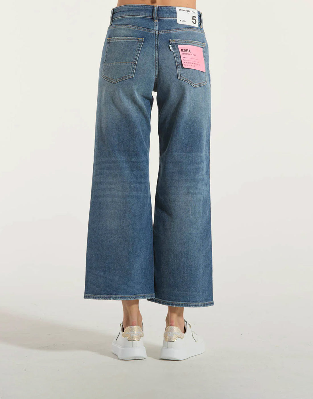 DEPARTMENT FIVE Jeans Ampi Brea Blu