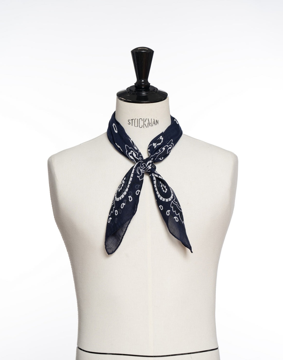 DESTIN Bandana Piccola in Cotone Navy