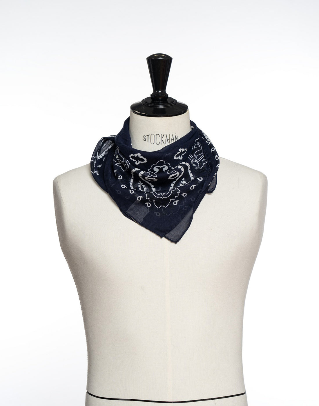 DESTIN Bandana Piccola in Cotone Navy